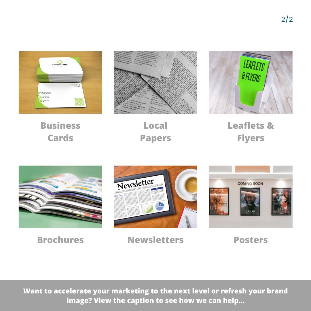 GHSmithSonPrint's tweet image. Looking for ways to get a head start on your marketing for 2023? To discover how, swipe across and to find out how else we can help promote your business or to make an enquiry, drop us an email and we will get back to you from Tuesday 3rd January…info@ghsmith.com #woldclass