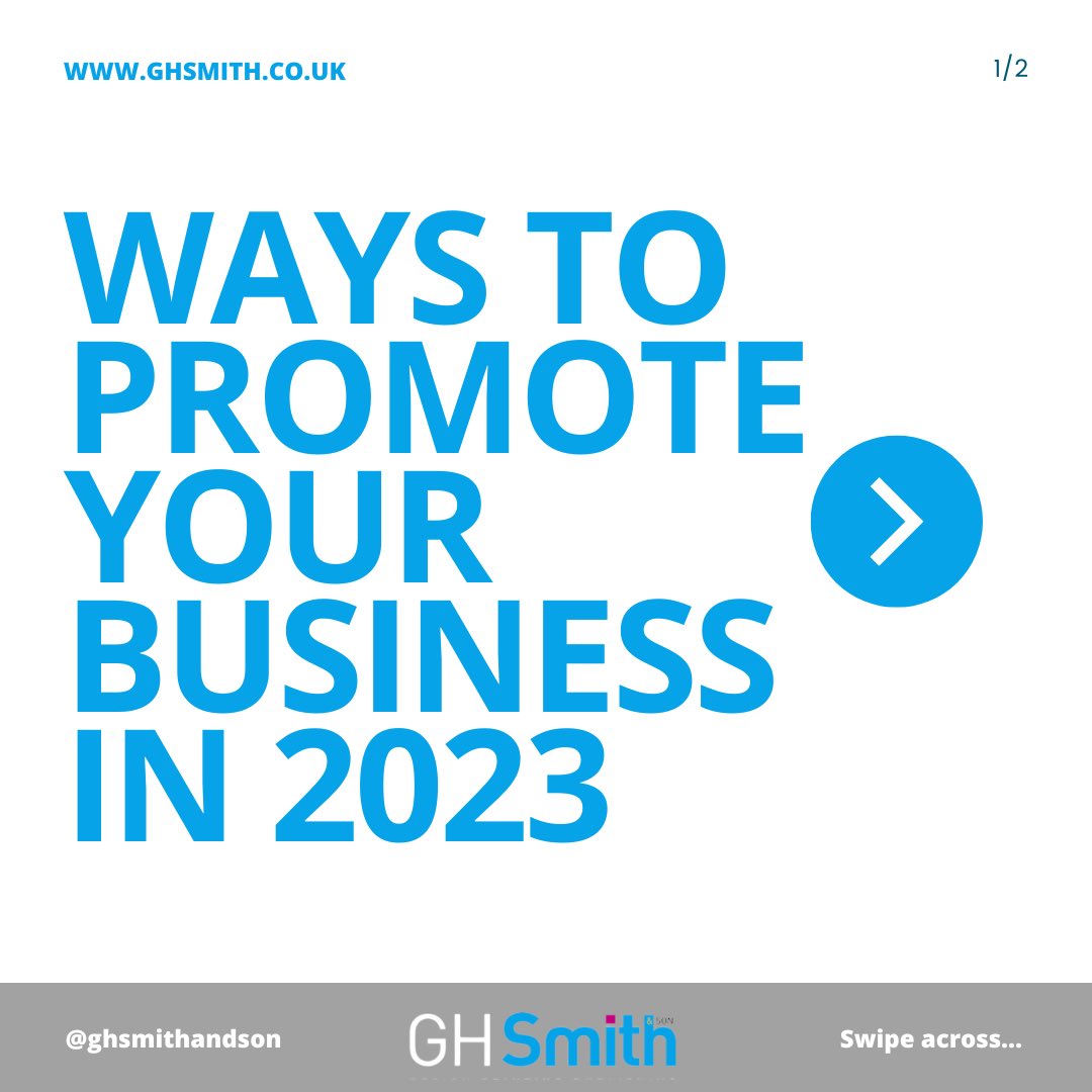 GHSmithSonPrint's tweet image. Looking for ways to get a head start on your marketing for 2023? To discover how, swipe across and to find out how else we can help promote your business or to make an enquiry, drop us an email and we will get back to you from Tuesday 3rd January…info@ghsmith.com #woldclass