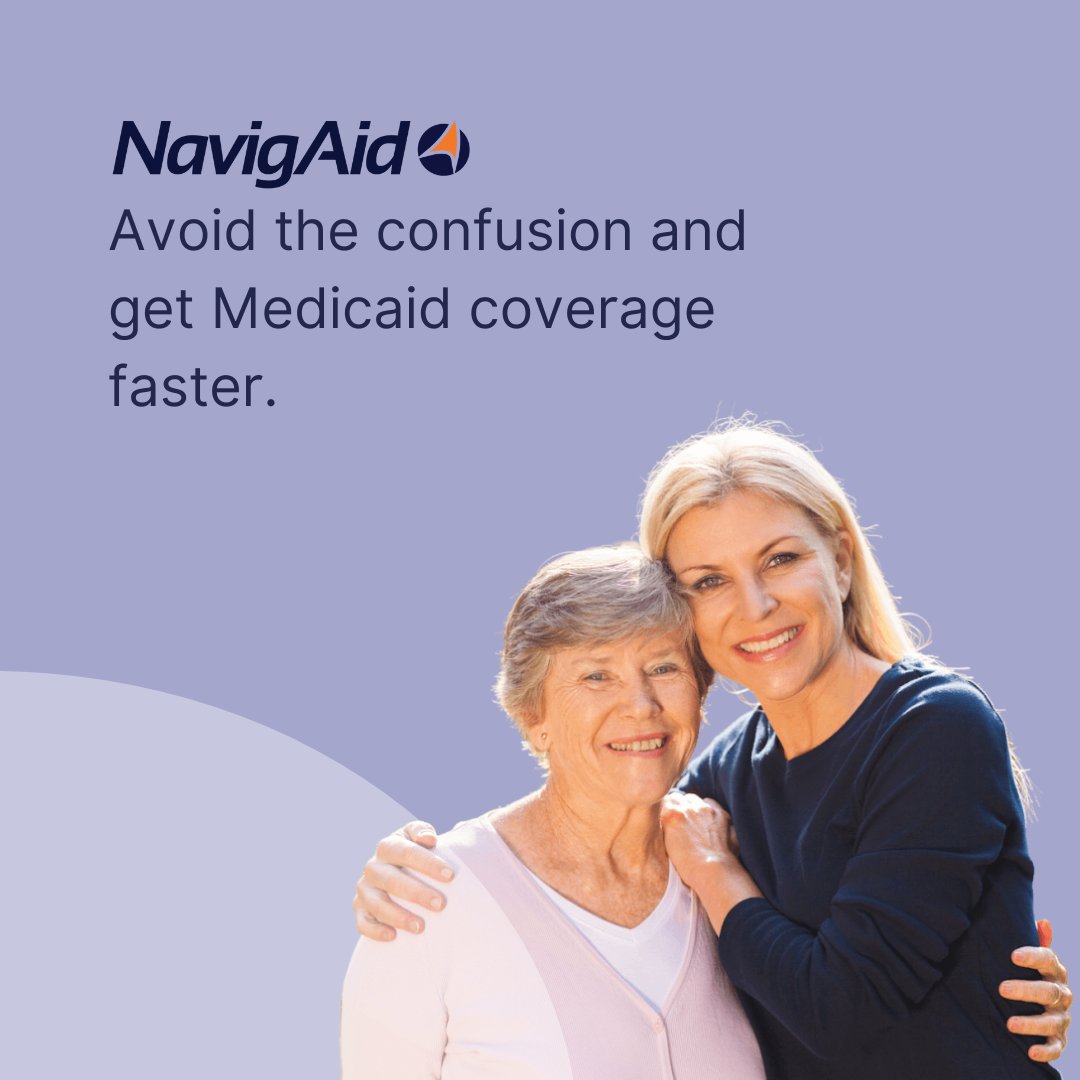 NavigAid eliminates the stress and puts you in control. Our easy-to-use tool takes your info and fills out the Medicaid application for you. Visit mynavigaid.com or click the link in bio to get started today! #ThanksNavigAid