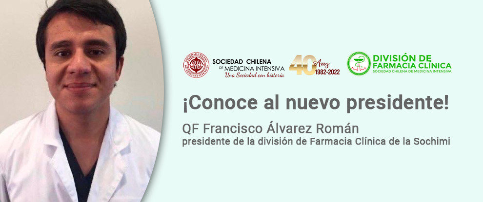 #Conocealpresidente de la división de Farmacia Clínica, el QF Francisco Álvarez acá: acortar.link/GXlYpT