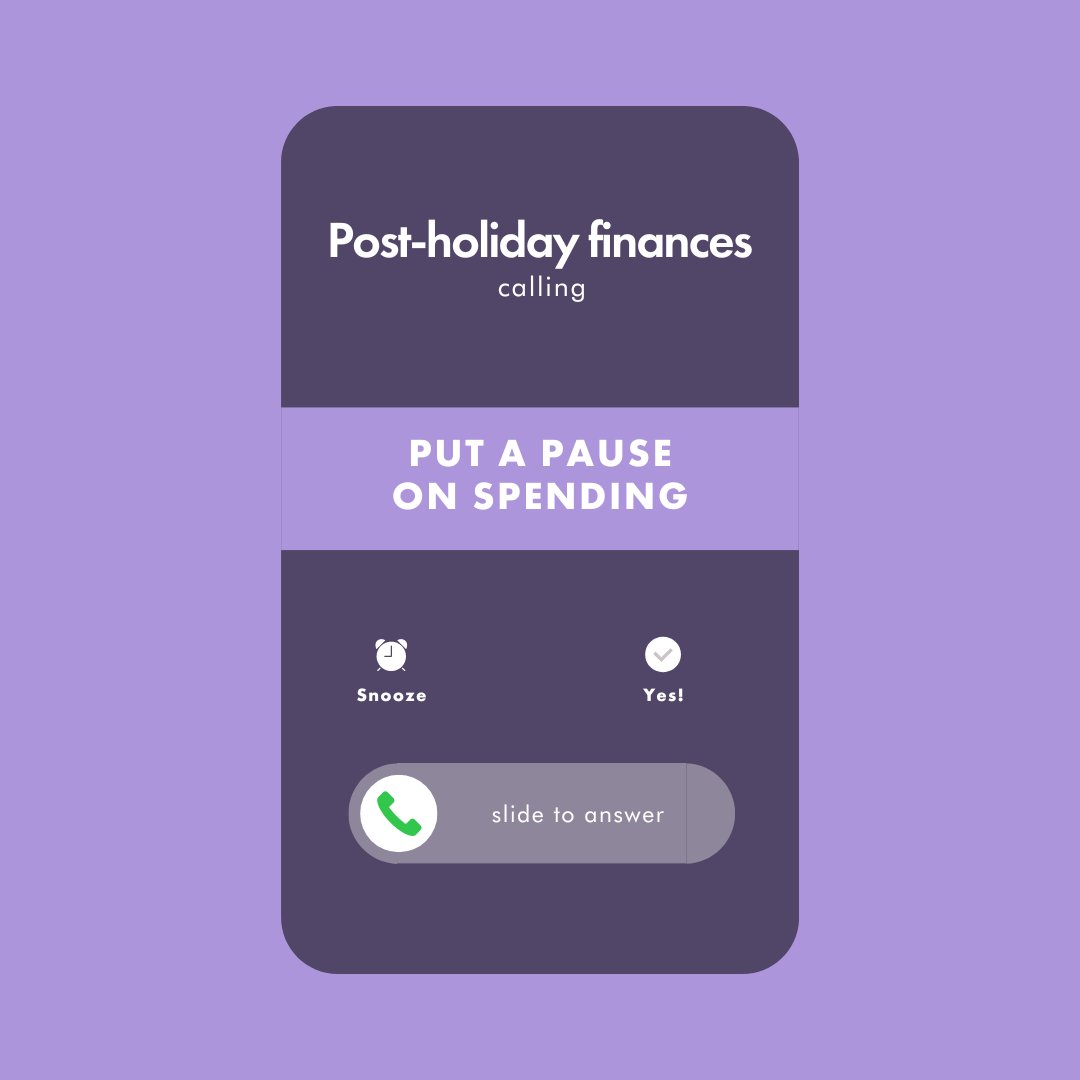 WealthsimpleFDN's tweet photo. Anxious to peep your bank account post-holidays? You're not alone.  Take a quick look and prioritize paying off credit card bills, which have a high interest rate first. The longer interest sits on balance, the more you'll pay 💸 https://t.co/1CNiO5mmyH