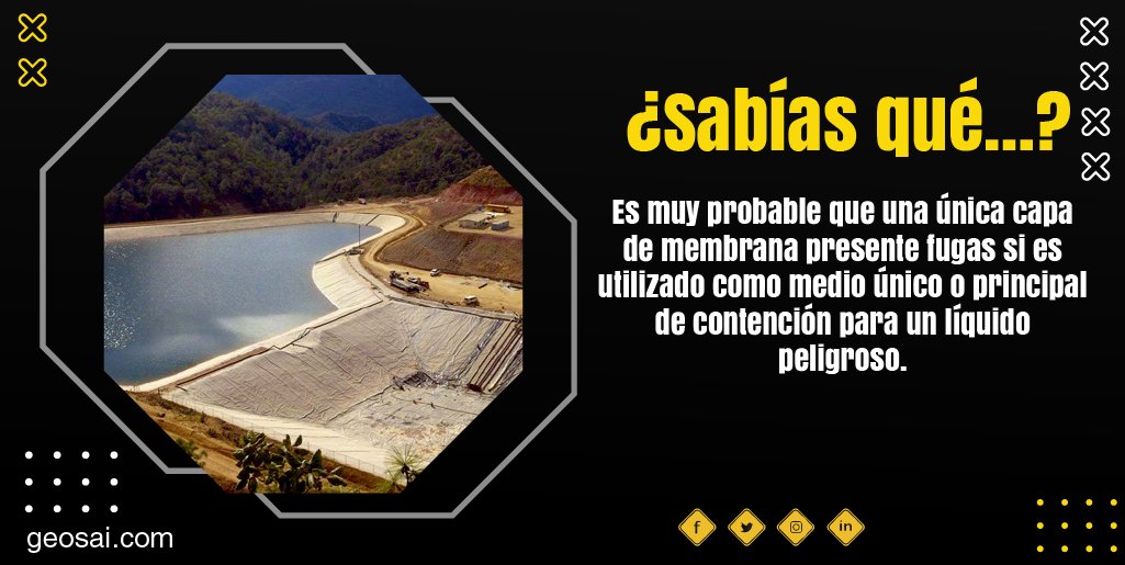 SAISoluciones_'s tweet photo. 🟠Uno de los diseños con los que se han obtenido los mejores resultados es la colocación de un sistema doble de membranas de 1.5 mm con una geored intermedia.
🌐https://t.co/OD0sycpVq3
#GEOSAI #piletasyfosas #SolucionesAmbientales https://t.co/7NIxRSNdNB