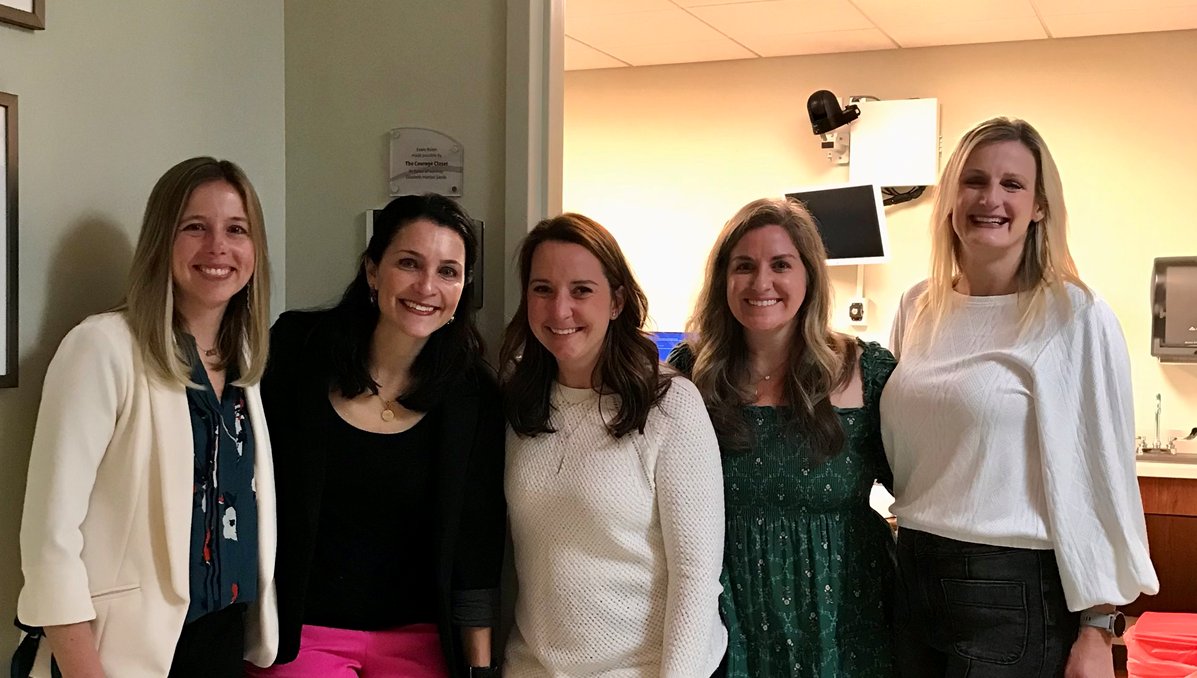 InovaHealth's tweet photo. This #ThankfulThursday, we celebrate our partners and friends at The Courage Closet who recently visited us at @InovaFACT–Loudoun to see their support in action. Thanks for your continued generosity and commitment to supporting &amp; empowering survivors of abuse in our community! https://t.co/KrDqtMAnNz