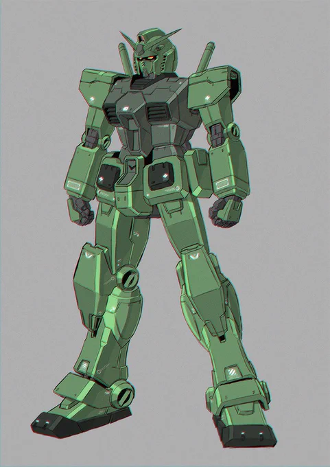 #キョーリューの1日1MS59日目【ガンダム(ジオン公国仕様)】 