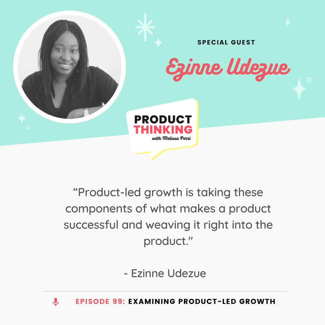 Ever wondered what Product-Led Growth was all about? 

<a href="/ezinneudezue/">Ezinne Udezue</a> breaks down what you need to know about this important concept, and what people frequently get wrong in this episode of the Product Thinking podcast. Listen now!

produxlabs.com/product-thinki…

#productmanagement #plg