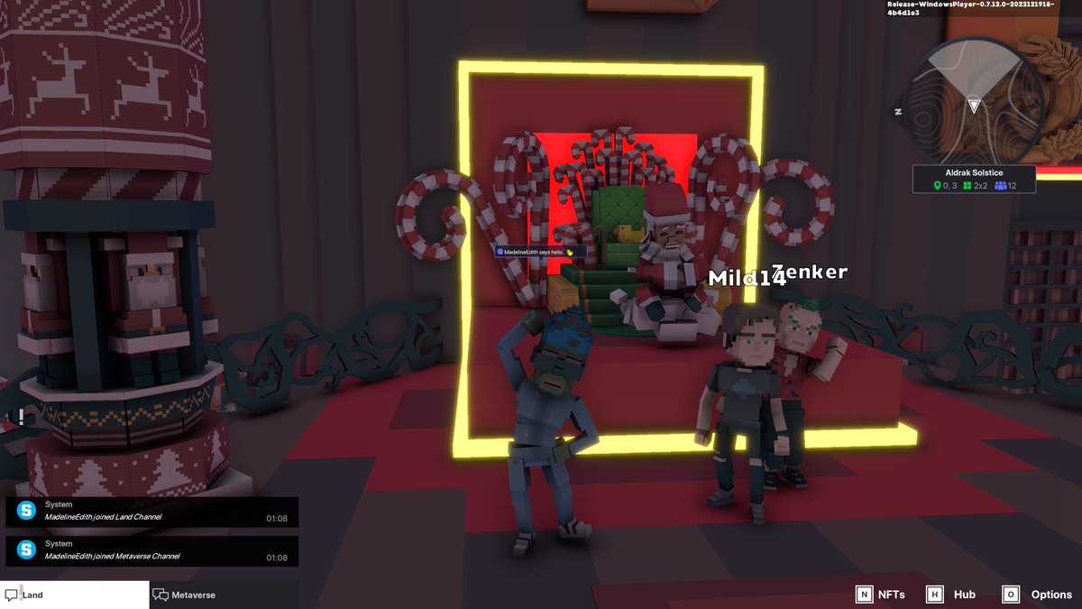 MadelineEdith3's tweet photo. @TheSandboxGame I found a Santa in Aldrak Solstice! 🧑‍🎄🎁 I participated in the #SeasonsGreetingsTSB challenge for a chance to win an NFT! https://t.co/XvB06IkO22