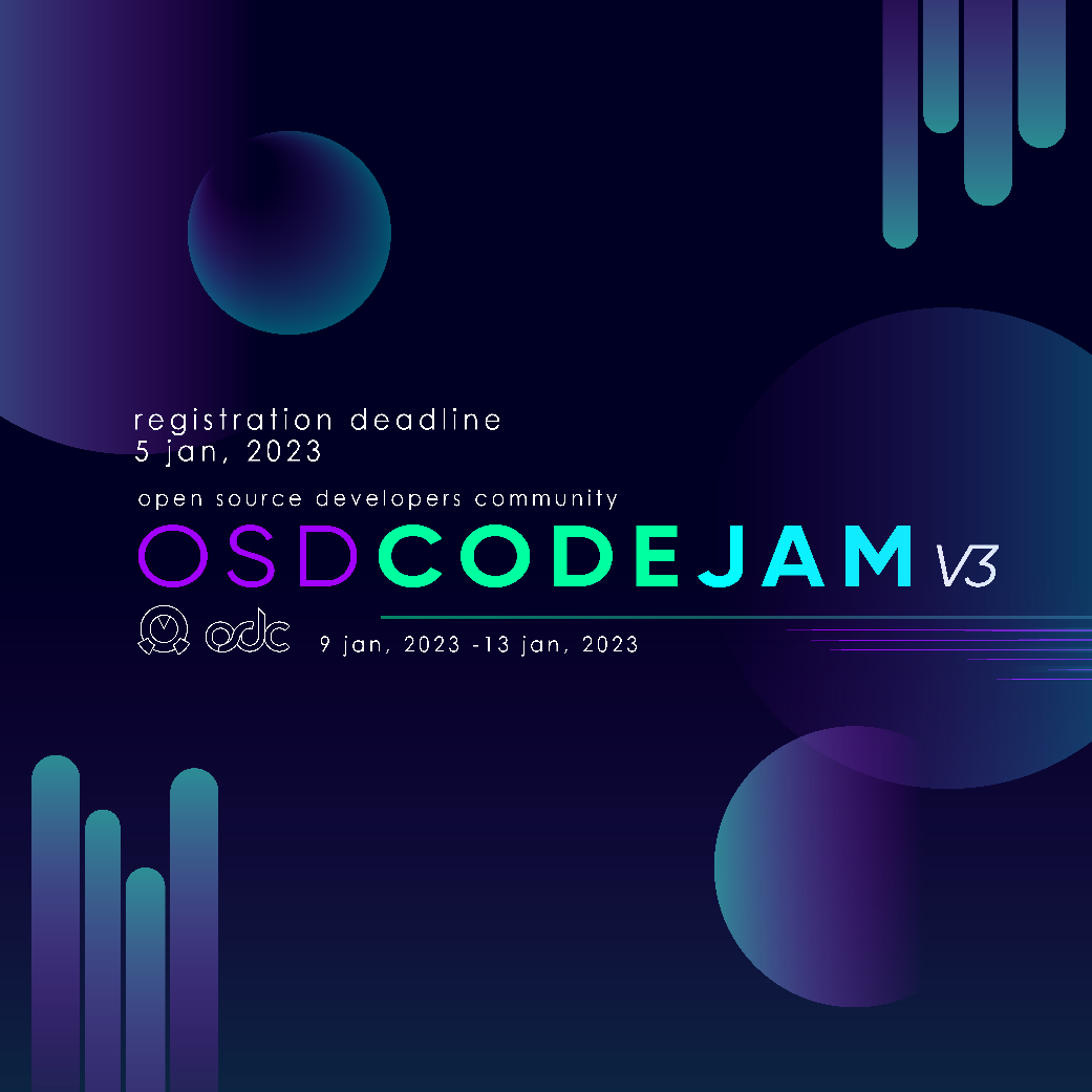 osdc_dev's tweet image. Do you want to participate in a hackathon but feel like you don&apos;t have the skills or ideas to get started? 🤔

OSDCodeJam is here to help! This is the perfect hackathon for tech beginners. 🥳

Checkout this thread for more info: