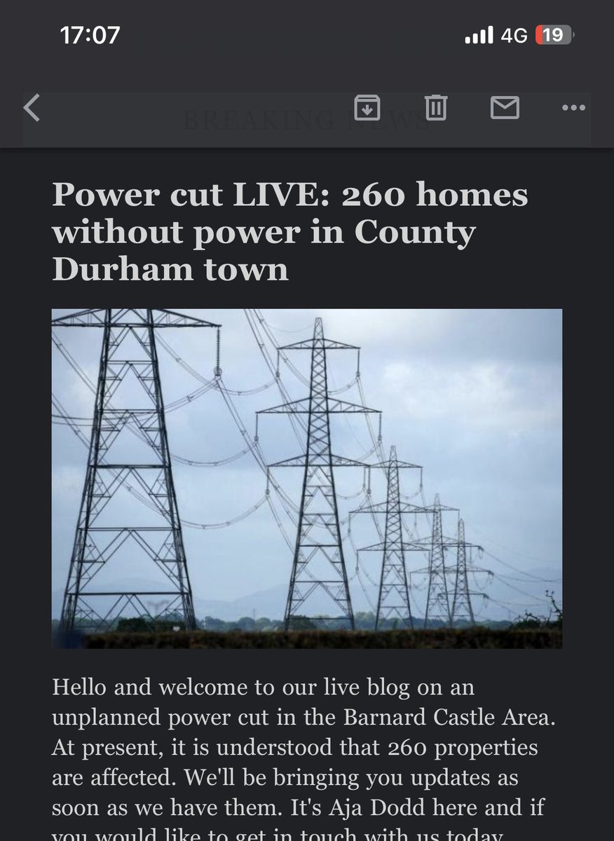 First Cummings, now this. It’s non stop excitement in Barnard Castle. #Barney