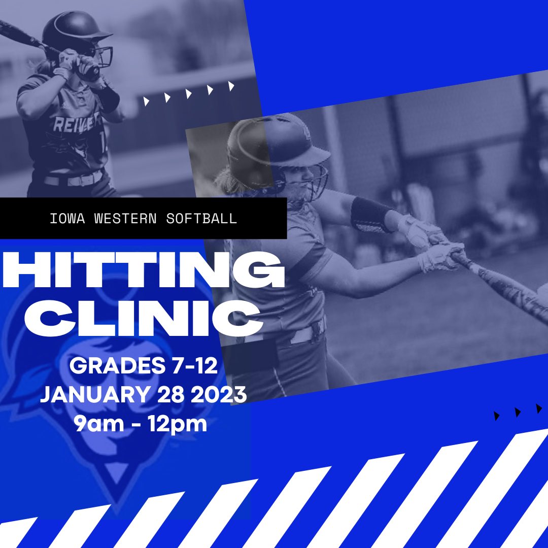 Our hitting clinic is Jan 28 for grades 7-12! Don’t miss this opportunity to train like a Reiver! We can’t wait to work with you! Click the link to get signed up! 

goreivers.com/camps/camps-li…