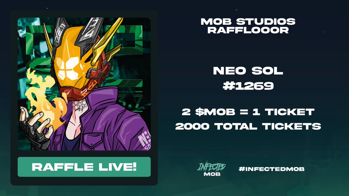 mobstudios_'s tweet photo. Thanks to @NeoSolNFT for working with the Mob.

Available with $MOB

https://t.co/ETshS9gDHC https://t.co/rYTHFGirwU