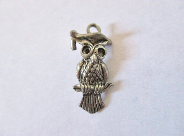 Charm Silver Ox Owl Charms 2 Sided Silver Bracelet Necklace Charms Owl Jewelry Antique Silver Findings Jewelry Supplies Lot of 4 by BySupply tuppu.net/d3347286 #Etsy #bysupply #OwlJewelry