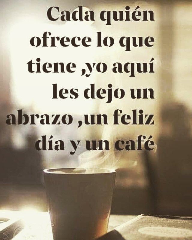 Buenos días a todos ☕️✨🌱