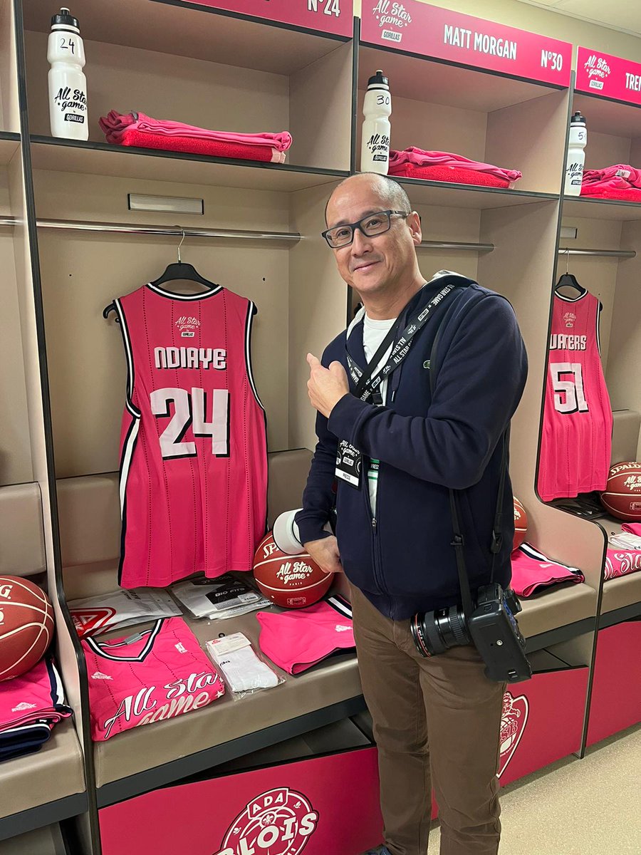 🐝 ADA Blois Basket 41 🐝 (@adabloisbasket) on Twitter photo ⭐ 𝗔𝗟𝗟 𝗦𝗧𝗔𝗥 𝗚𝗔𝗠𝗘 ⭐
Notre photographe <a href="/ngtuan/">NGUYEN</a> est à <a href="/Accor_Arena/">Accor Arena</a> pour ce <a href="/ASGLNB/">All Star Game</a> 📸
#AllStarGameLNB #LNB ⭐ 𝗔𝗟𝗟 𝗦𝗧𝗔𝗥 𝗚𝗔𝗠𝗘 ⭐
Notre photographe <a href="/ngtuan/">NGUYEN</a> est à <a href="/Accor_Arena/">Accor Arena</a> pour ce <a href="/ASGLNB/">All Star Game</a> 📸
#AllStarGameLNB #LNB