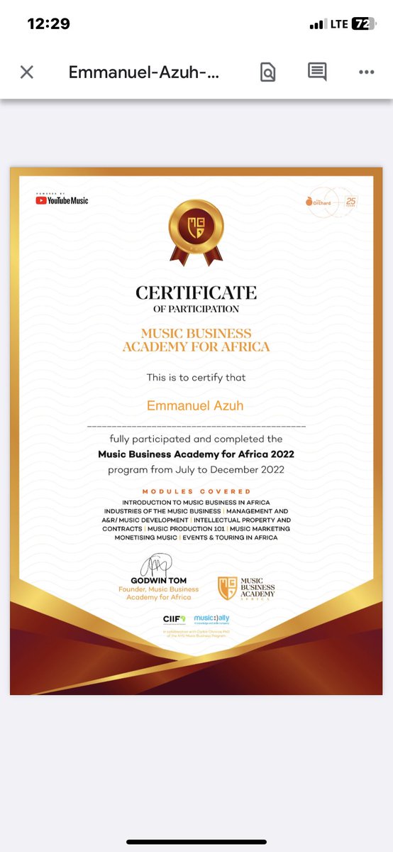 flowz_mr's tweet photo. One of the highlights of 2022 was enrolling for the MBAforAfrica program, and I am really happy to be named among the top 30 participants of the 3 edition of the mba for Africa program,next year I will be more intentional @GodwinTom @mbaforafrica @MbaAfricaAlumni #FuelAndFlames https://t.co/4022Ya3liO
