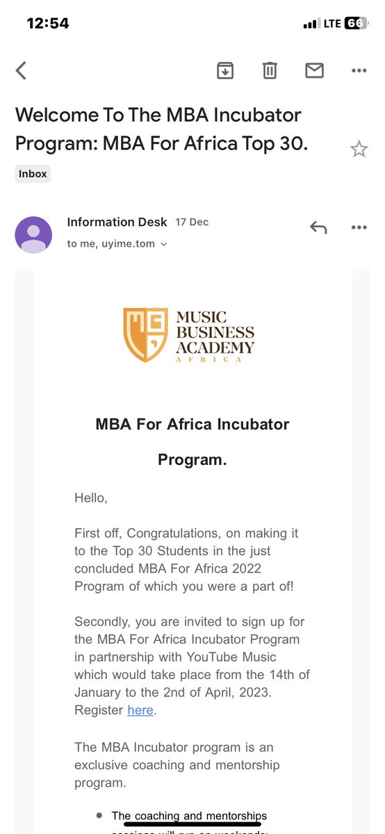 flowz_mr's tweet photo. One of the highlights of 2022 was enrolling for the MBAforAfrica program, and I am really happy to be named among the top 30 participants of the 3 edition of the mba for Africa program,next year I will be more intentional @GodwinTom @mbaforafrica @MbaAfricaAlumni #FuelAndFlames https://t.co/4022Ya3liO