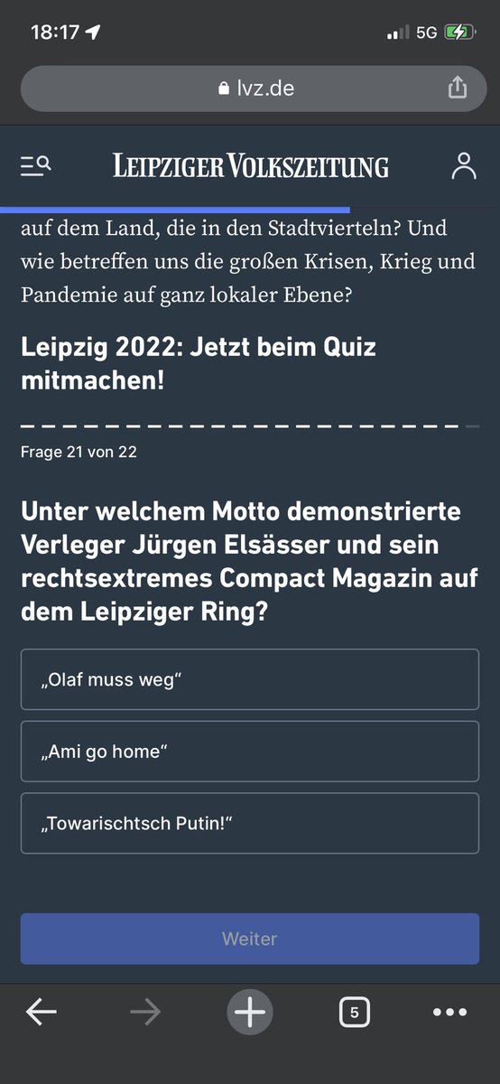 chrismeissner's tweet photo. Was die @lvz so seine Zielgruppe im Jahresquiz fragt. Gewinnen kann man „eins von drei Heimatpaketen aus dem LVZ-Shop“. Patriotische Grüße! https://t.co/25cRUvtULe