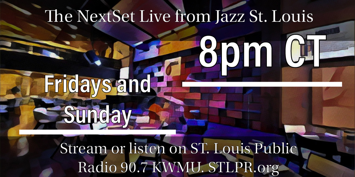The Next Set from Jazz St Louis (@thenextset) on Twitter photo Fantastic shows coming up on future broadcasts of <a href="/thenextset/">The Next Set from Jazz St Louis</a> from <a href="/JazzStLouis/">Jazz St. Louis</a> and <a href="/stlpublicradio/">St. Louis Public Radio</a> .
Performances from 
<a href="/JahmalNichols/">Jahmal Nichols</a> Jahmal Nichols
<a href="/stefonharris/">Stefon Harris</a> Stefon harris
<a href="/cecilesalvant/">Cécile McLorin Salvant</a> Cécile McLorin Salvant
<a href="/sjfortner/">Sullivan Fortner</a> Sullivan Fortner Fantastic shows coming up on future broadcasts of <a href="/thenextset/">The Next Set from Jazz St Louis</a> from <a href="/JazzStLouis/">Jazz St. Louis</a> and <a href="/stlpublicradio/">St. Louis Public Radio</a> .
Performances from 
<a href="/JahmalNichols/">Jahmal Nichols</a> Jahmal Nichols
<a href="/stefonharris/">Stefon Harris</a> Stefon harris
<a href="/cecilesalvant/">Cécile McLorin Salvant</a> Cécile McLorin Salvant
<a href="/sjfortner/">Sullivan Fortner</a> Sullivan Fortner