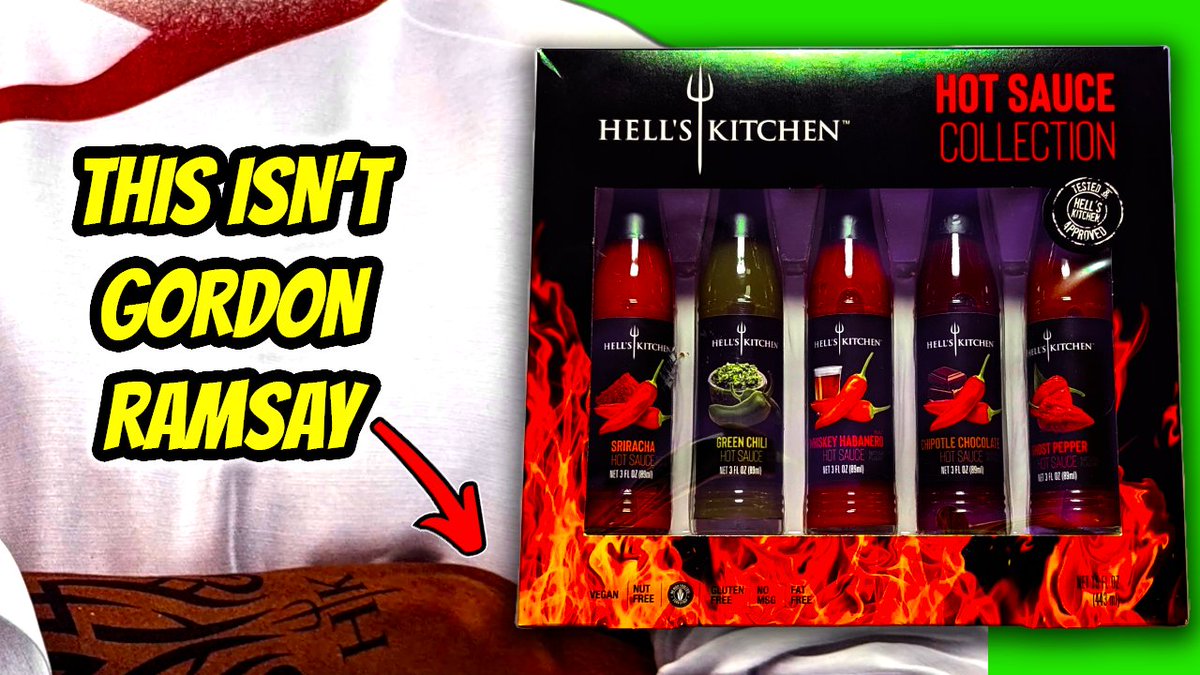 Hell's Kitchen Hot Sauce - NOTHING to Do with Gordon Ramsay
https://t.co/d8XjQlXCtx https://t.co/QJQmfczZcK
