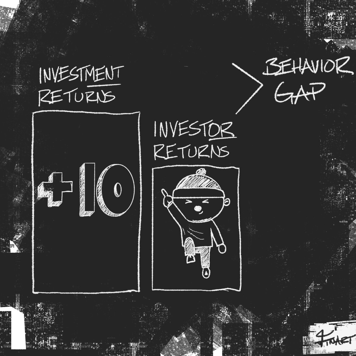 TheFinArtist's tweet photo. Let’s not forget the #BehaviorGap
@behaviorgap
#investment #behavioralfinance #sketch https://t.co/HTyrarKEp6