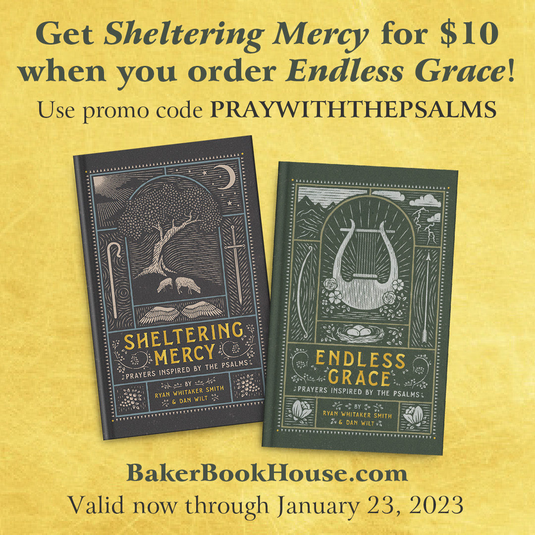 BrazosPress's tweet photo. ⭐Exclusive Preorder Deal!⭐ Get #ShelteringMercy for only $10 when you preorder #EndlessGrace with promo code PRAYWITHTHEPSALMS at @bakerbookstore! Valid through Jan. 23. Preorder here: https://t.co/SyFjSkKlIw https://t.co/ZqCRGCwNvb