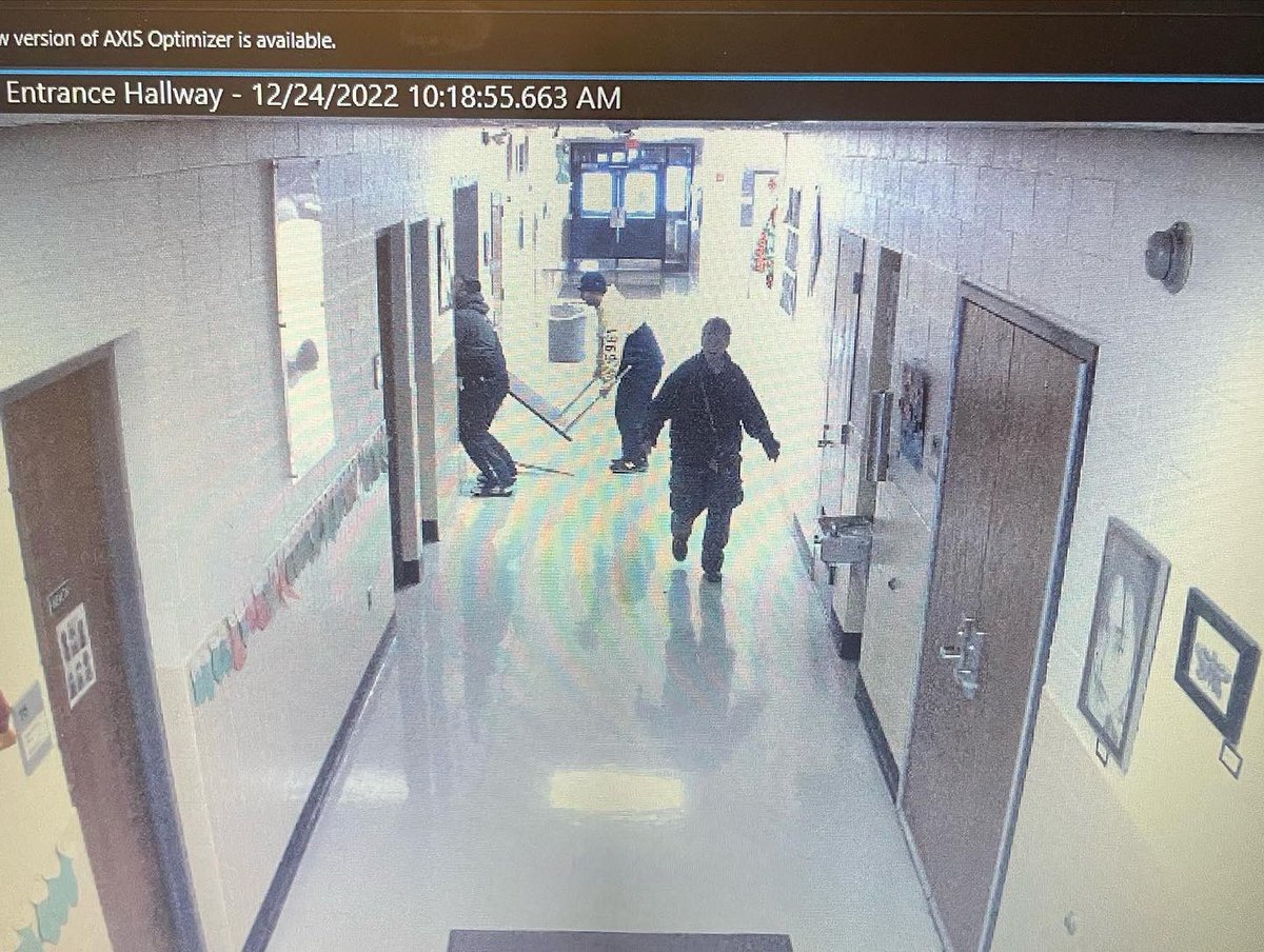 Do you recognize “Merry Christmas Jay”? He pulled people from cars &amp; sheltered them in a near by school.He left a note apologizing for the damage &amp; use of the snow blower he used to make a path to the school.We want to thank “Jay” for his heroic actions that saved people’s lives.