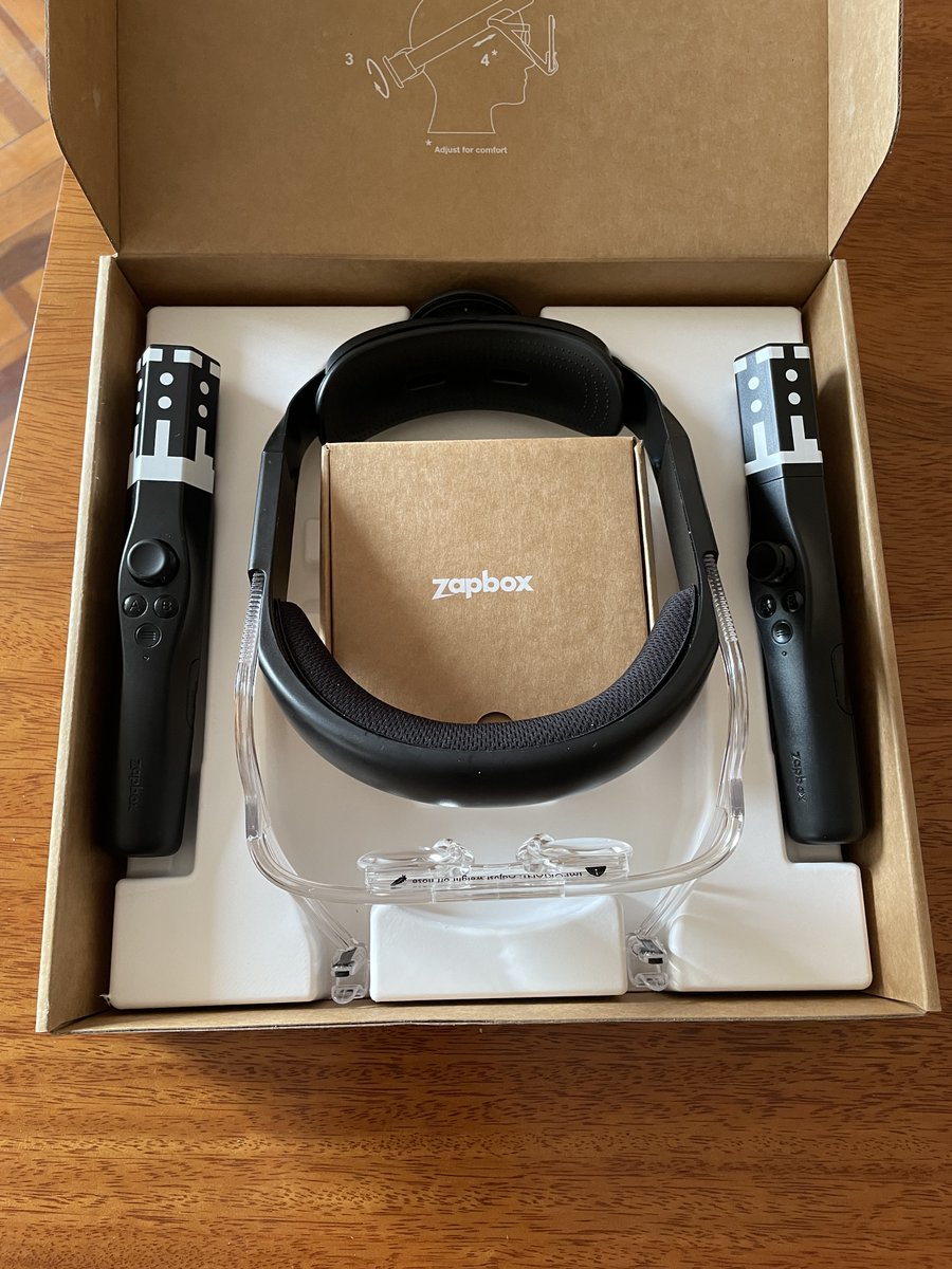 emiliusvgs's tweet photo. My #zapbox arrived finally!! Can’t wait to test it out @ZapparApp #MixedReality #AugmentedReality https://t.co/jVOp8rUBDW