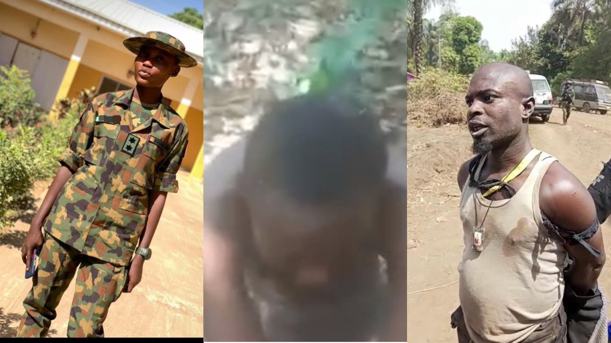 BREAKING: Nigerian Army (<a href="/HQNigerianArmy/">Nigerian Army</a>) Rescues Female Soldier Abducted, Stripped Naked, Tortured By Unknown Gunmen | Sahara Reporters  bit.ly/3C8TXCb