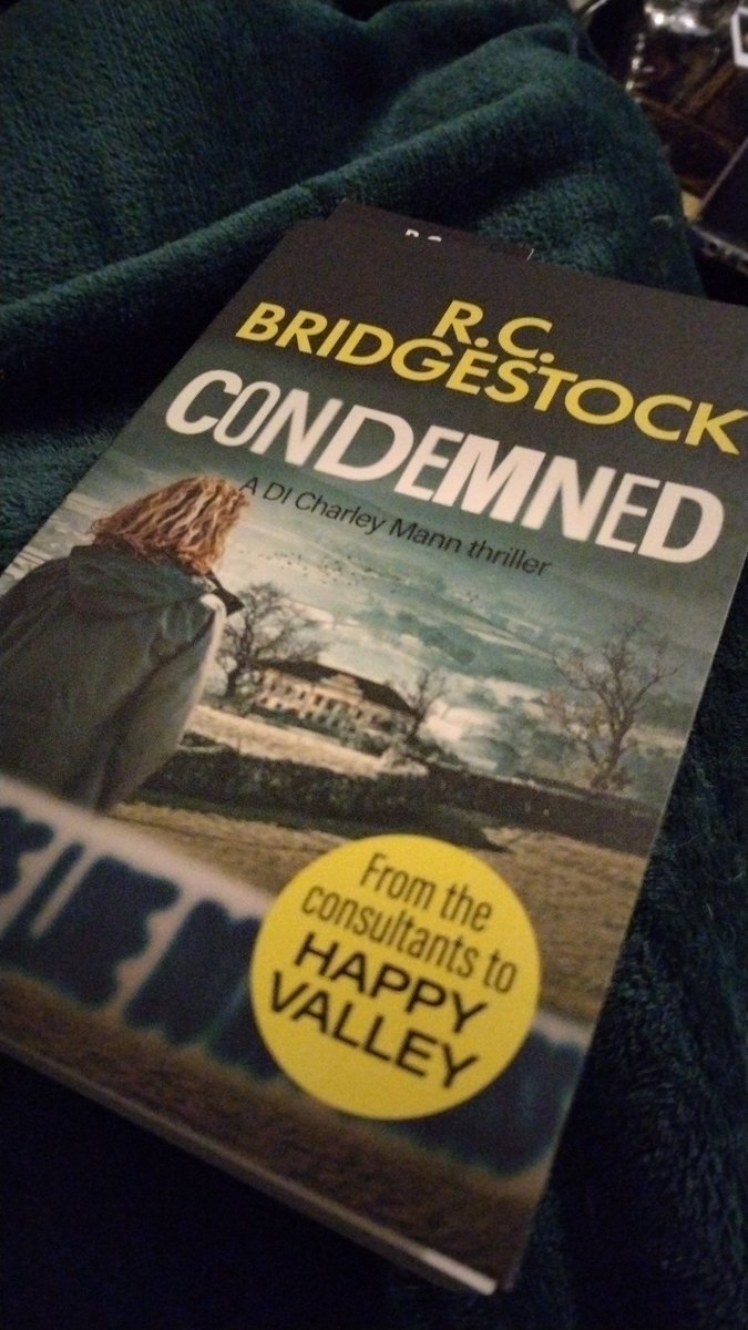 Just finished Condemned by the brilliant @RCBridgestock! I was hooked finished it in a day! #policing #mystery #5starread