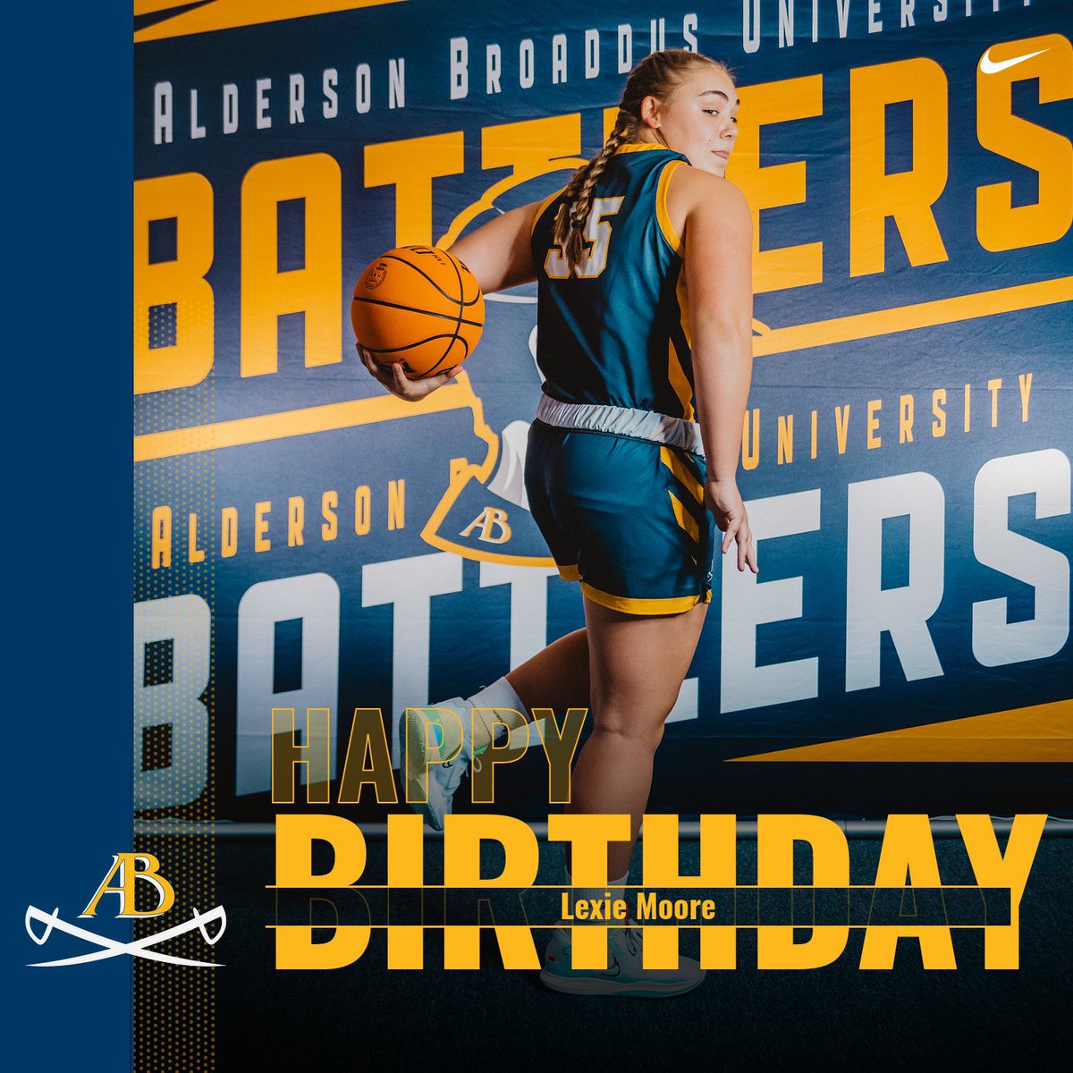 We have a Birthday in our program today! Happy Birthday to freshman Lexie Moore!!