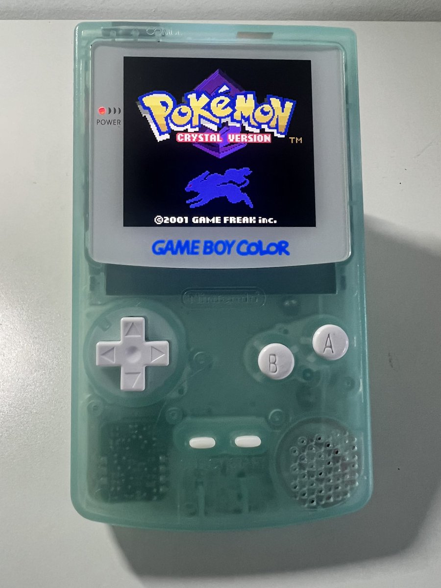 crazygaming89's tweet photo. Gameboy colour modded for sale 😍. 
Drop us a dm for details 
#gamingcrazy #xbox #ps4 #gaming #gamer #retrogamer #retrogames #nintendo #gameboy #sega #sony #microsoft #repairs #elecronics #psone #playstation #oldskool #memories #forsale #wii #ps2 #xbox360 #supermario #pokemon https://t.co/RAK4NNJtFN
