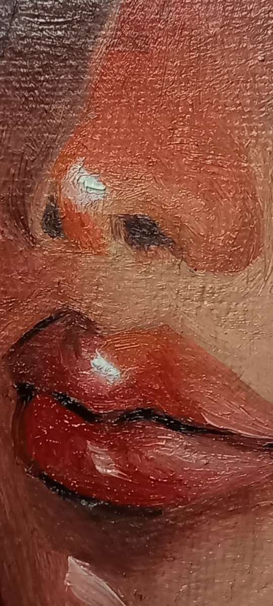 jhemariesevidal's tweet photo. I somehow find brush strokes relaxing https://t.co/GYM87itOvA