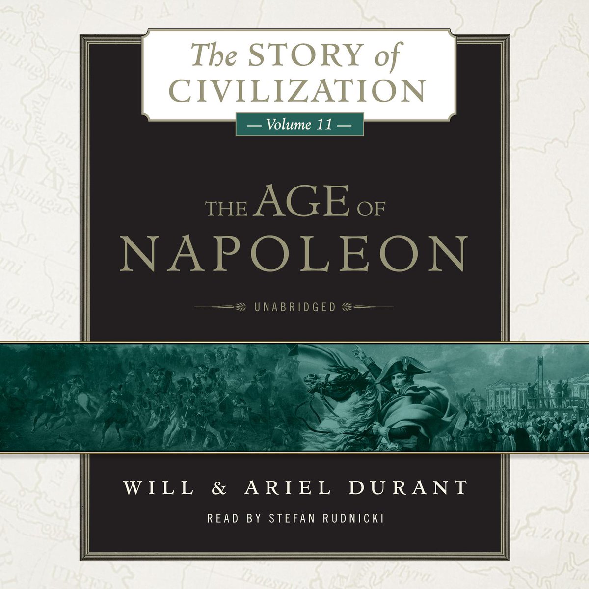 #DailySteal The Age of Napoleon: A History of European Civilization from 1789 to 1815 #audiobook #Download by Will Durant and Ariel Durant, read by Stefan Rudnicki is available for $3.95 today! The Story of Civilization: Book 11 bit.ly/3VyU7tg