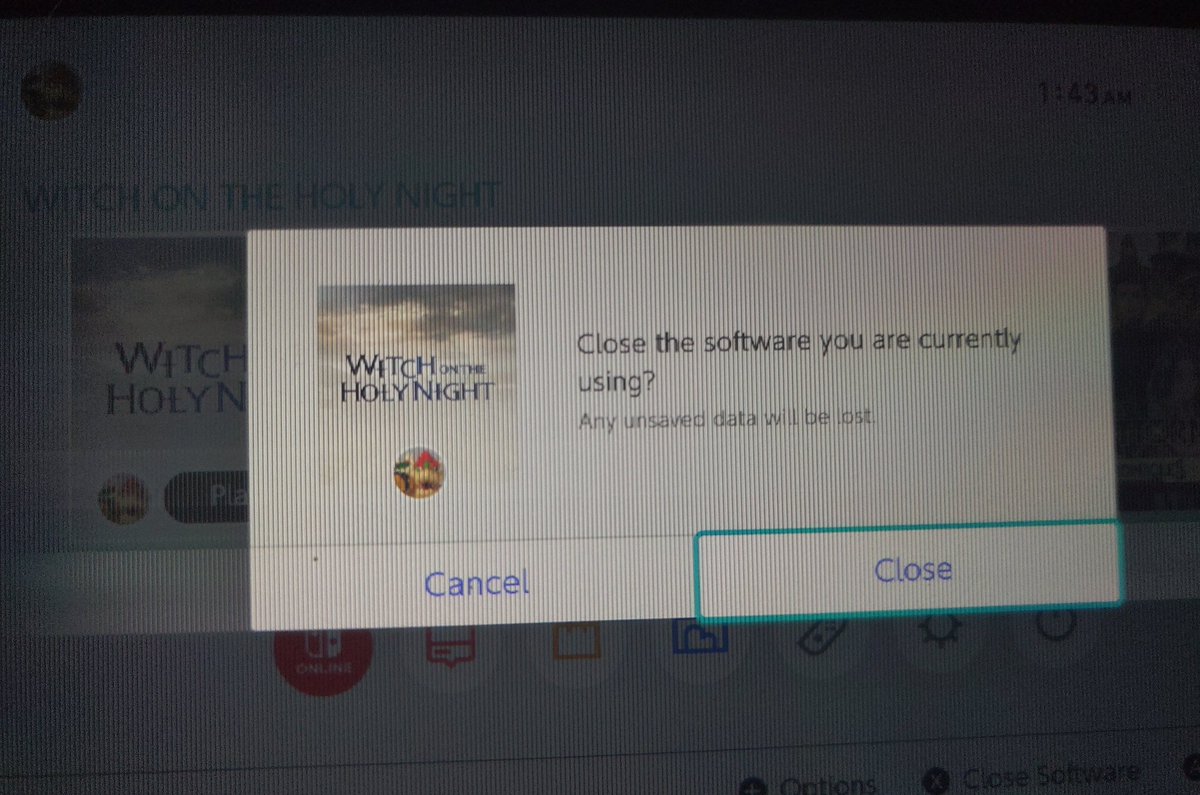 codent on Twitter "My switch lite screen broke while playing mahoyo 🥹"