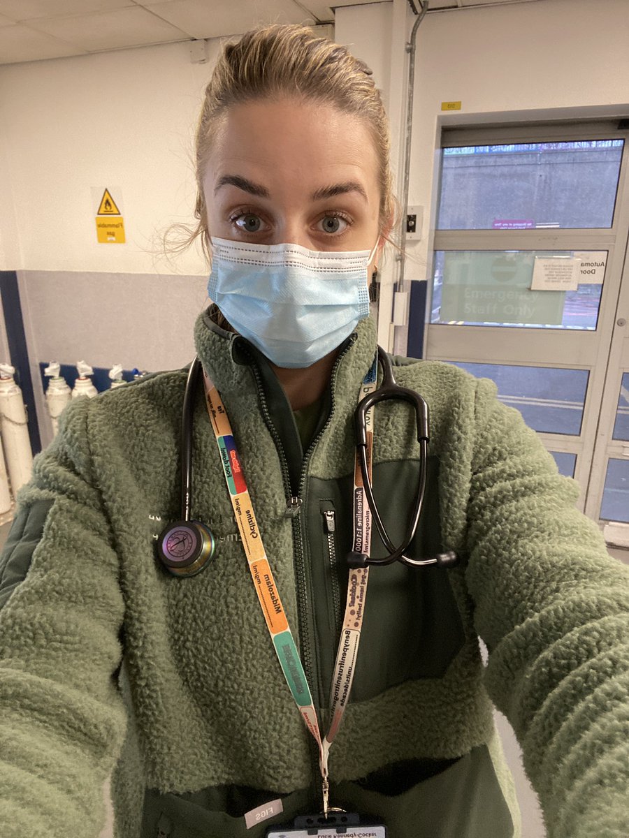 Ok ok… yesterday I was wrong TODAY is the busiest I’ve ever seen our ED… 

…and today it’s my turn to done the fleece and treat in the back of ambulances. 

The NHS is broken.
