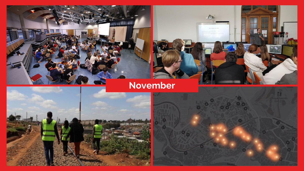 Missing Maps (@themissingmaps) on Twitter photo 🗺⚡️Year in Pictures: GeoWeek2022 mapathons & mapping security lights with <a href="/mapkibera/">Map Kibera</a>
During Geography Awareness Week in November, <a href="/MSF/">MSF International</a> organized several mapathons that brought together volunteers from around the world for #humanitarianmapping. 🗺⚡️Year in Pictures: GeoWeek2022 mapathons & mapping security lights with <a href="/mapkibera/">Map Kibera</a>
During Geography Awareness Week in November, <a href="/MSF/">MSF International</a> organized several mapathons that brought together volunteers from around the world for #humanitarianmapping.