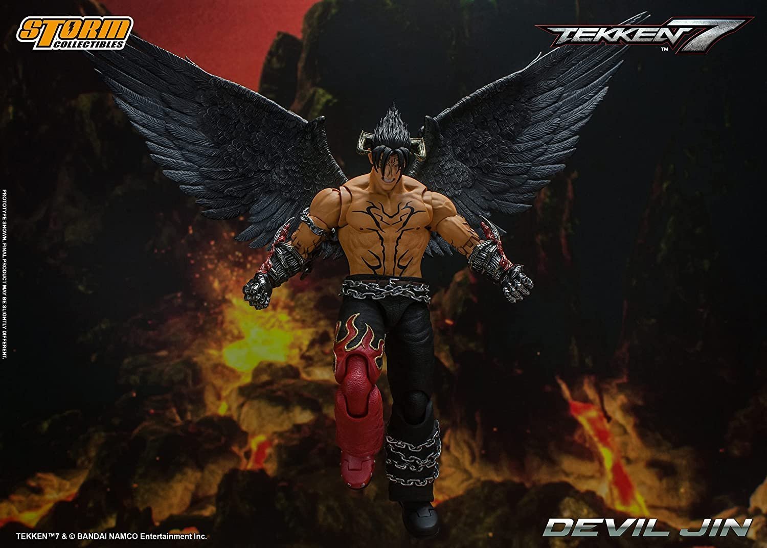 Storm Collectibles TEKKEN 7 1/12 scale DEVIL JIN ACTION FIGURE (in