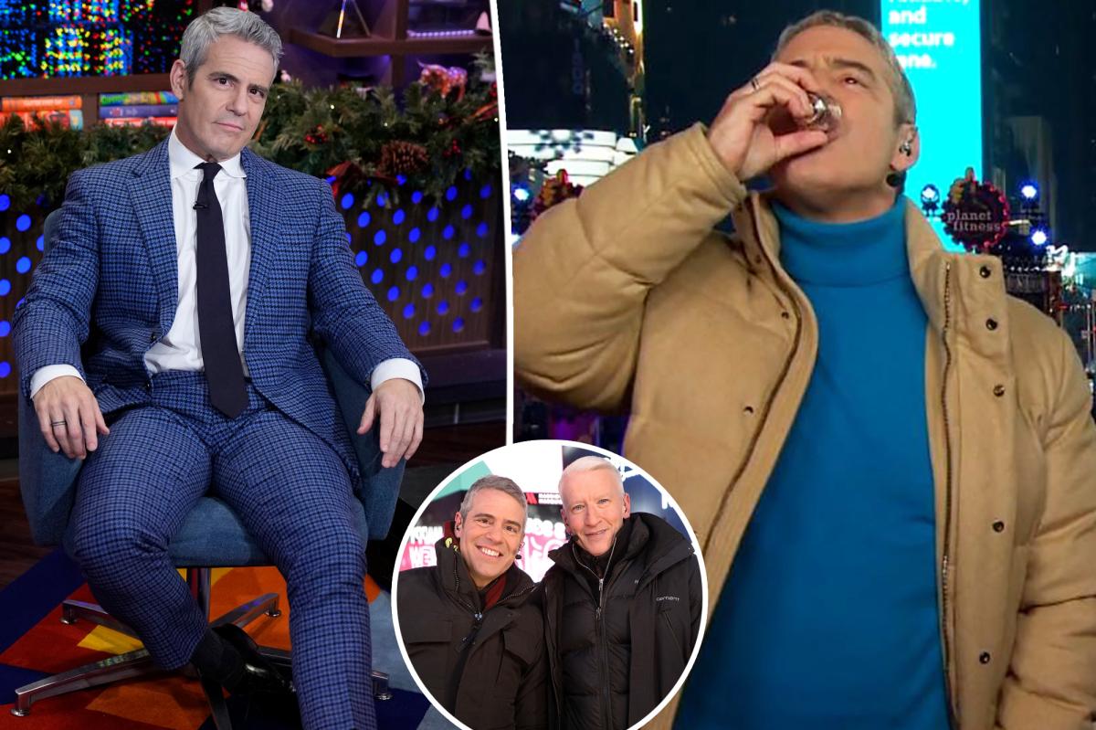 PageSix's tweet image. Andy Cohen won't be drinking during CNN's New Year's Eve broadcast trib.al/R2kzcqL