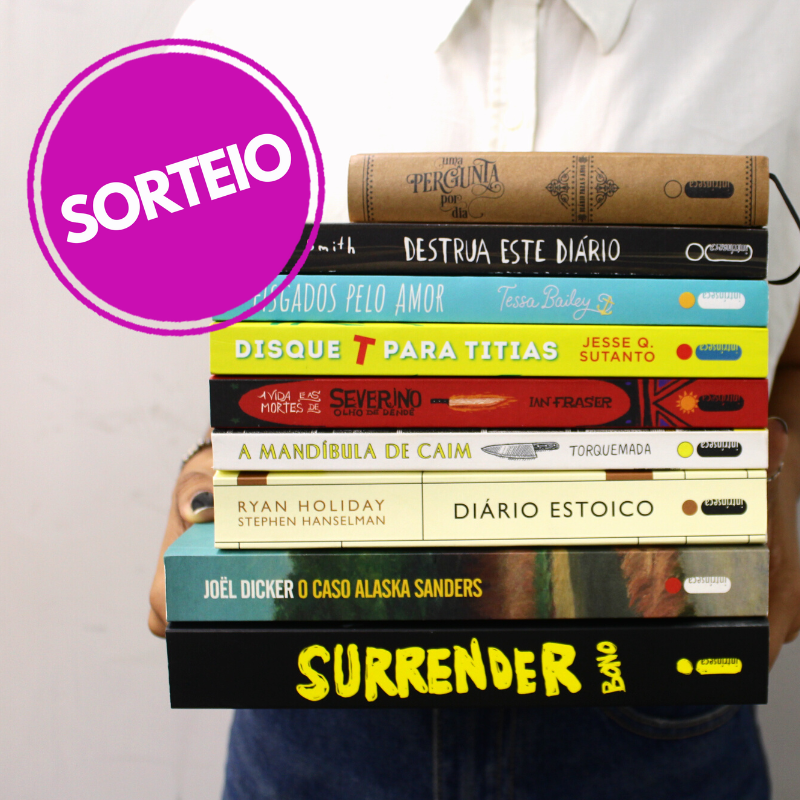 Que tal começar 2023 da melhor forma possível? 📖
O sorteio da semana é de livros incríveis para começar bem o novo ano!

Siga o nosso perfil, dê RT neste post PUBLICAMENTE e preencha o formulário: bit.ly/3VBBdSx
Resultado: 03/01