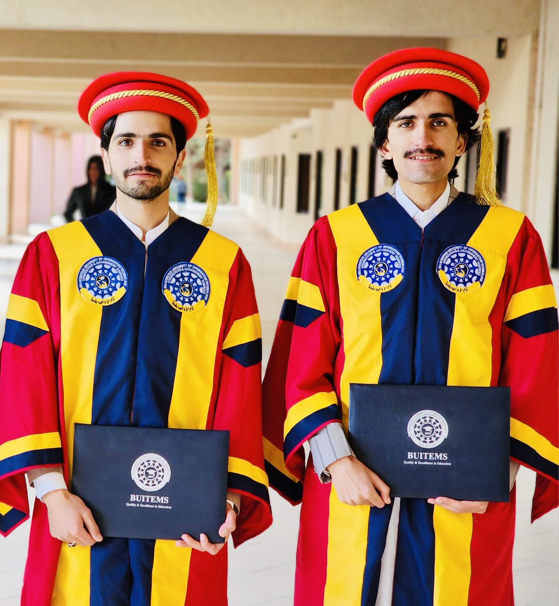 Arghwand_06's tweet image. Graduation is not the End. Its the beginning 
#Buitems 
#Convocation2022
#Graduated