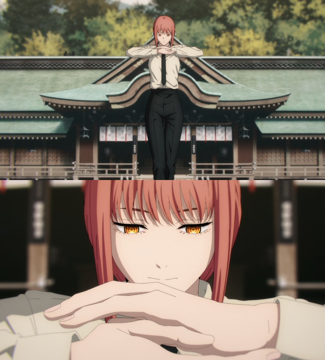 Chainsaw_EN's tweet photo. Makima's Power https://t.co/VDeitF1nR2