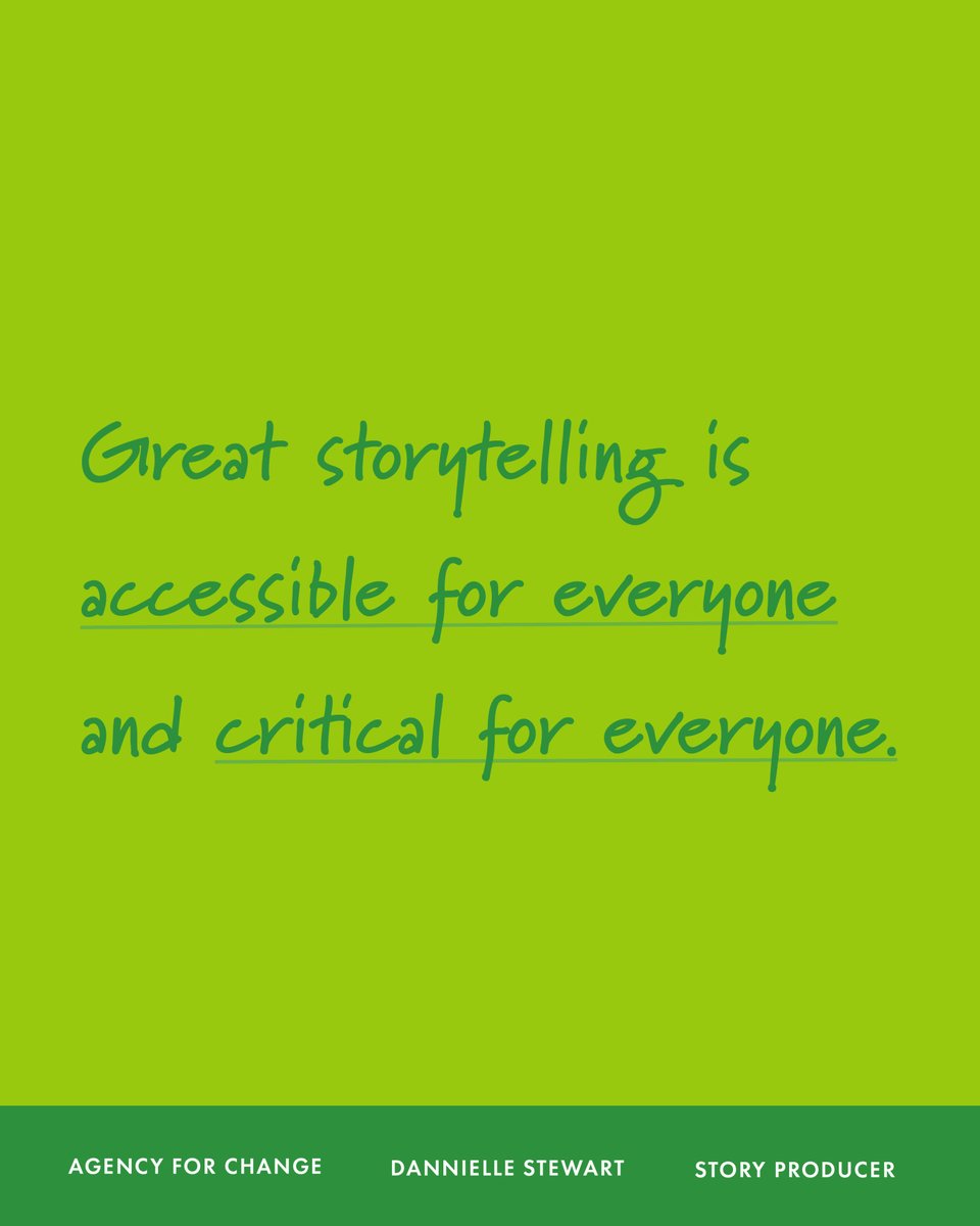 📝 Danielle Stewart, a story producer, discusses how she helps  nonprofits increase their impact with great storytelling. 

Listen now to hear how a strong narrative can help motivate donors for end-of-year giving, capital campaigns and more: bit.ly/3rcjrc6