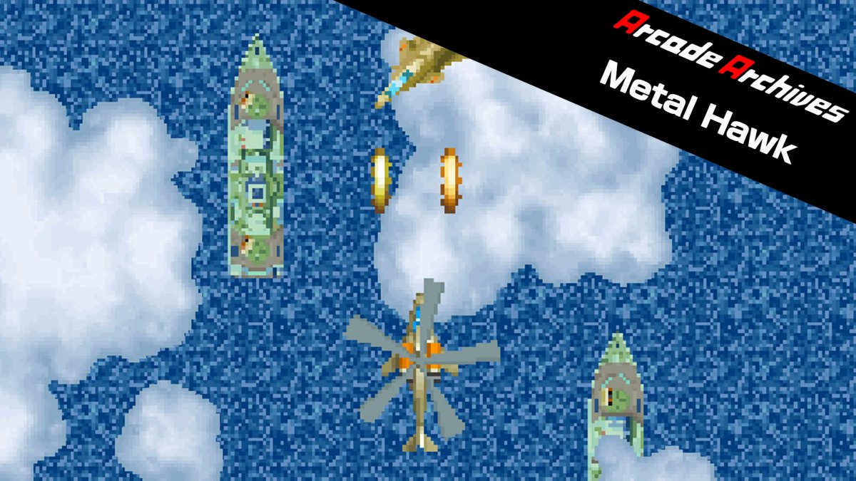 scarletmoon_'s tweet photo. The classic shmup Metal Hawk is now on Nintendo Switch via Arcade Archives, standing as one of veteran composer Shinji Hosoe's earliest and most celebrated soundtracks: https://t.co/yBhnTyizUB #gamemusic #vgm #shmups #ArcadeArchives #NintenoSwitch @shinji_hosoe https://t.co/olx0paClm8