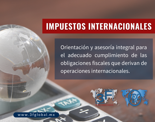 3fglobalC's tweet photo. ¿Tienes operaciones en distintos países? Podemos ayudarte en relación a tus impuestos internacionales.
#impuestos #asesoría #obligacionesfiscales https://t.co/u9agEu9jXw