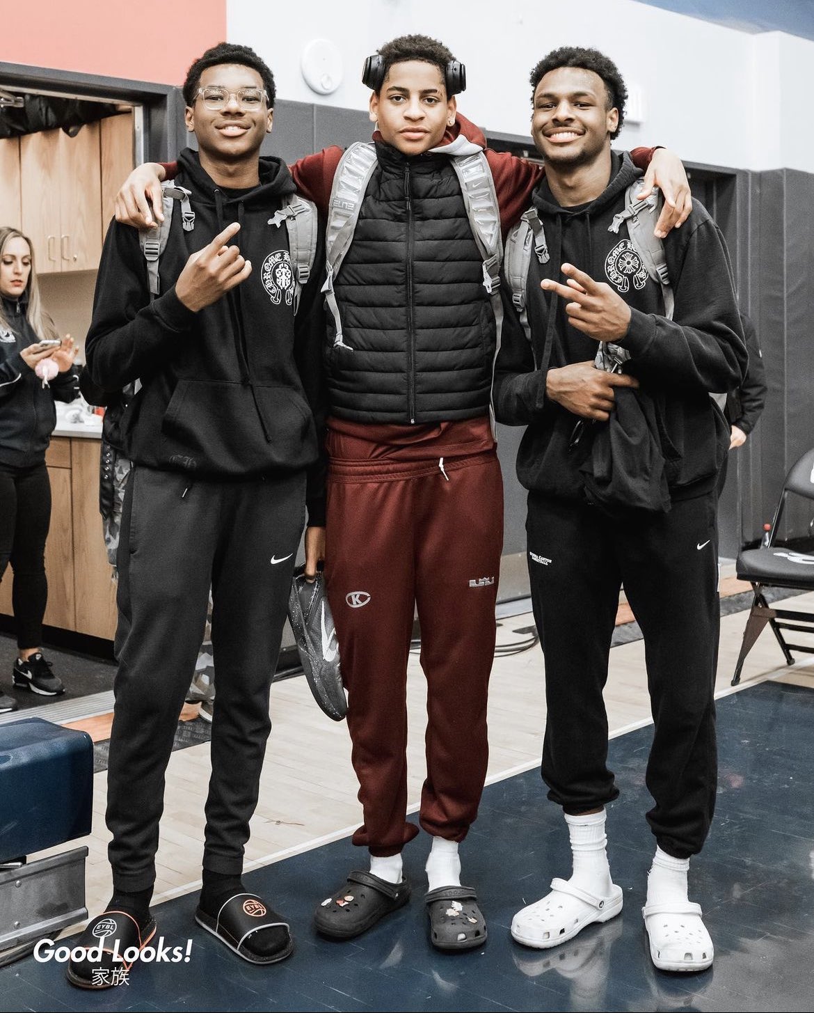 Gerard Austria on X: @Jody_McFly If Bryce James' true height is 6'6 then  Bronny definitely taller than 6'4  / X