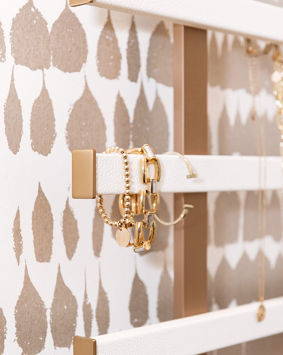 Is it one of your #NewYearsResolutions to get more organized? Consider a wall accessory #organizer. Hang your #jewelry in plain sight so you can grab that bracelet before you leave the house! bit.ly/3OR0tma