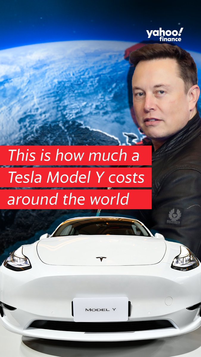 Yahoo Finance on Twitter: "Tesla’s all-electric Model Y is available