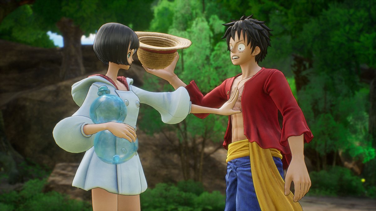 OnePieceAnimeUS's tweet photo. There’s something strange happening on this island! 👀

#ONEPIECEODYSSEY releases on 1/13/23! 🙌🏴‍☠️

Preorder NOW @BandaiNamcoUS https://t.co/PSQJybJ7hv https://t.co/7imvoohpa2