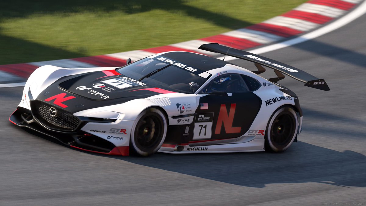 ggNEWLINE's tweet photo. Yesterday’s GTWS exhibition season saw great results for our drivers.@CaIen24 finished P2 in second slot for BMW gaining the 30 global and @RobbyHeck_ finished P1 in third slot gaining the 36 global for Mazda. @MasonLRoach had good pace but just unfortunate luck. Onto nations -> https://t.co/OeIDLmD8Fb