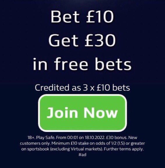 Inplay Challenges on Twitter "HUGE OFFER William Hill are offering new