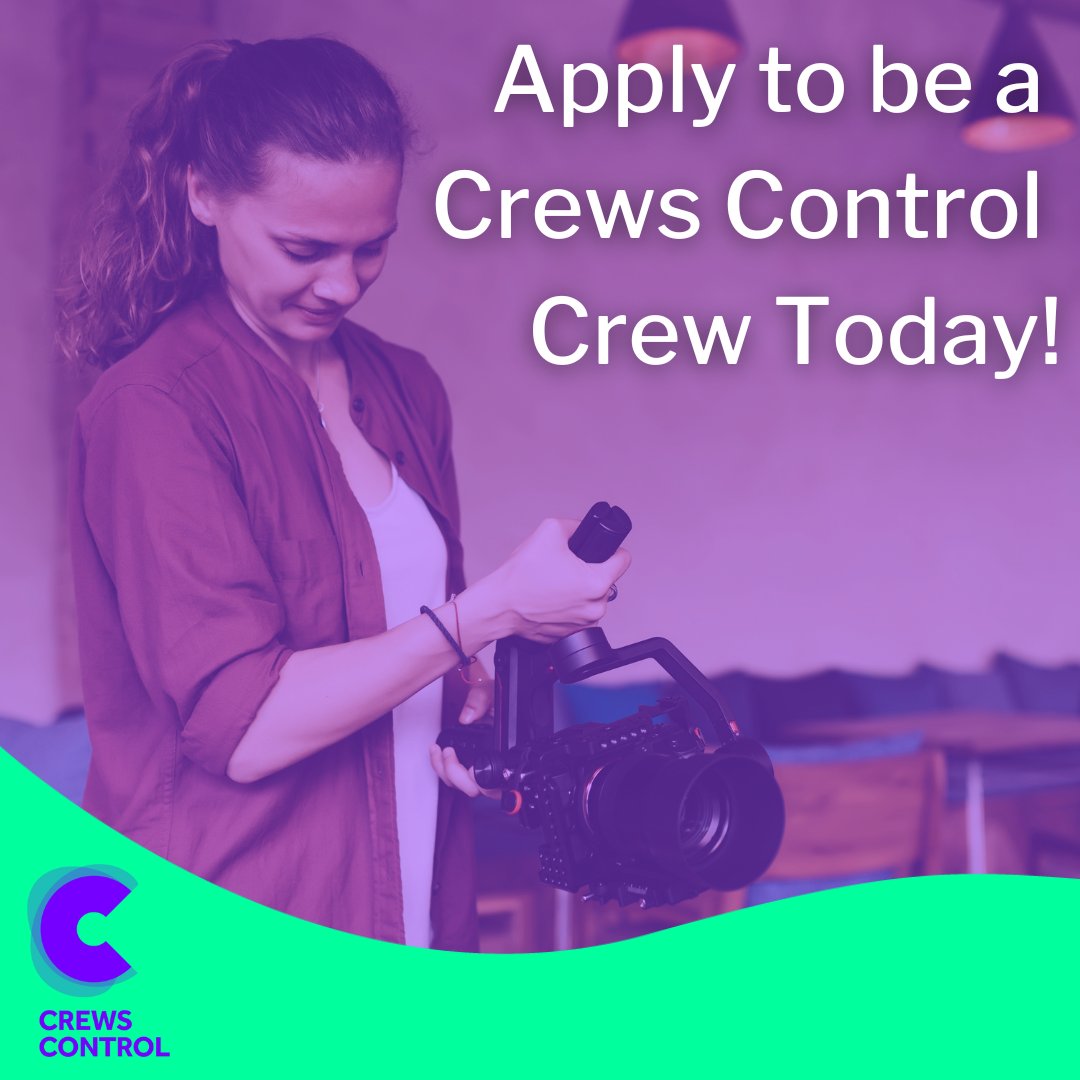 CrewsControlInc's tweet photo. Crews Control is the leading creative agency representing the very best video crews and DPs worldwide🎥 Want to be a Crews Control crew? Apply now! https://t.co/XZPjyQE6nb #CameraCrews #Videographer https://t.co/4SGhKkGTyQ